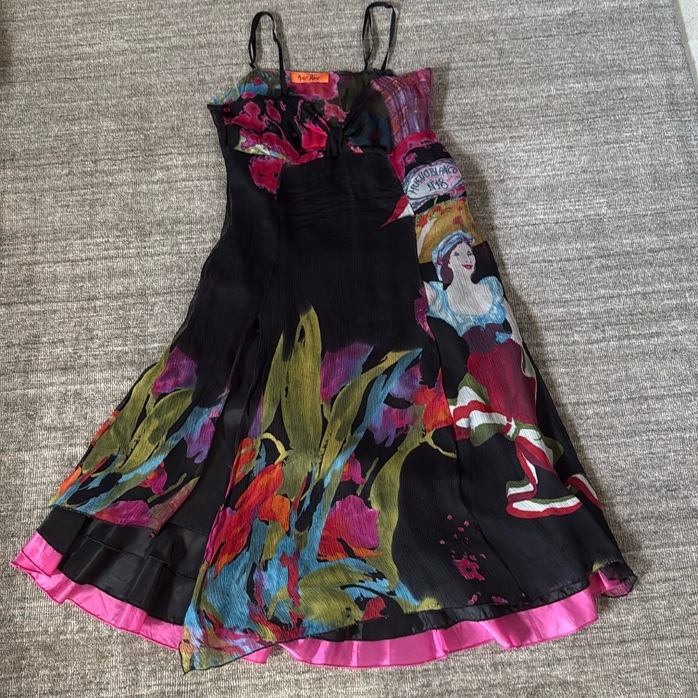 Silk dress